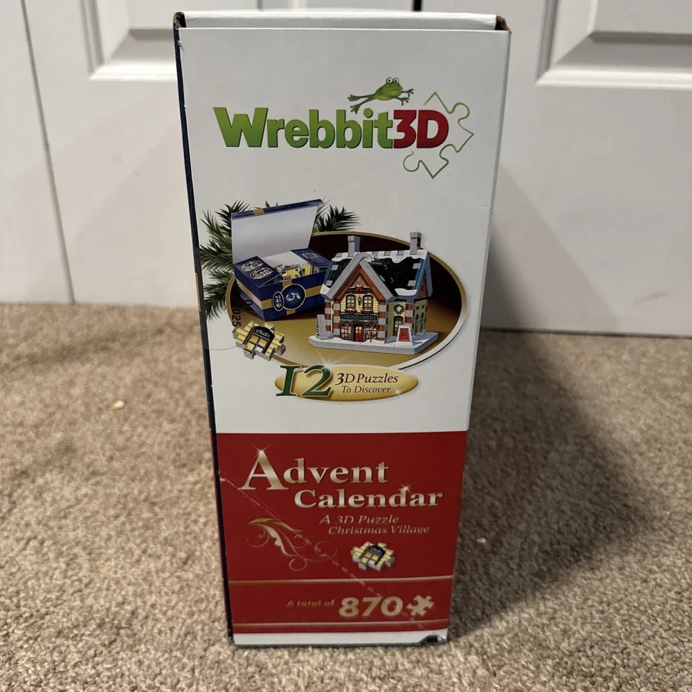 Advent Calendar 3D Puzzle | Discover and Build Charming Houses for an Everlastin